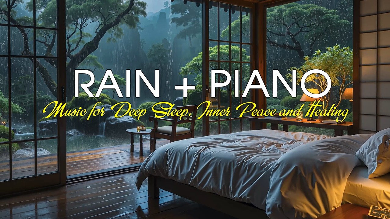 Deep Sleep Piano Music - Overcast Skies (Official Music)