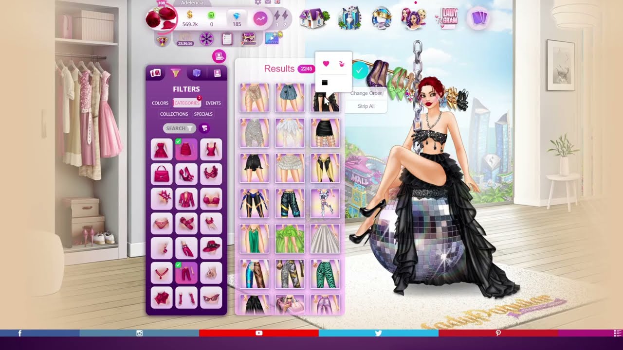 Lady Popular ~ Night Out ~ Party Star