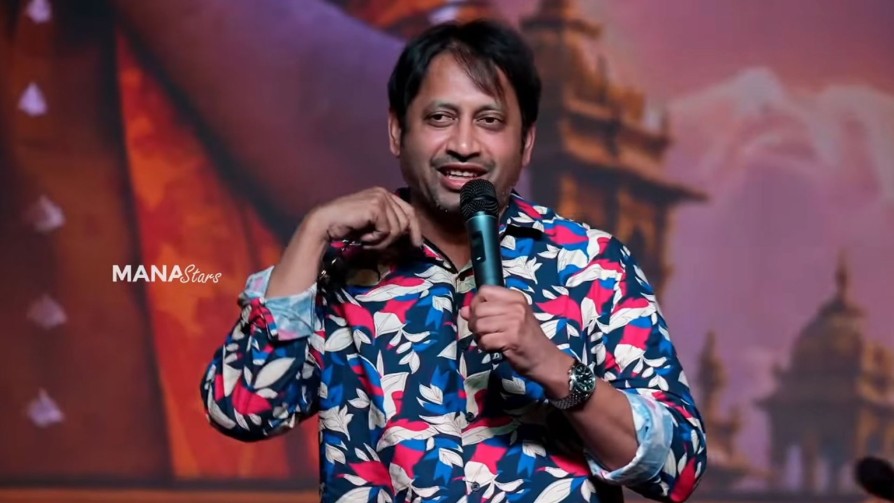 Producer SKN Speech @ #RambaOorvasiMenaka Movie Pre Release Event