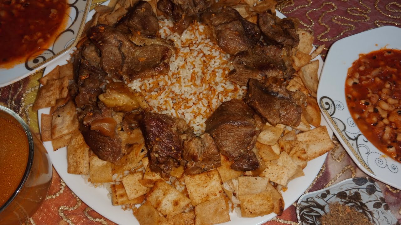 غدا النهارده من الاكلات القديمه التروم العضم فعلا 👌