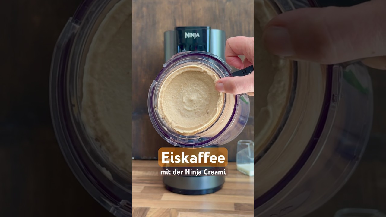 Super cremiger Eiskaffee mit der Ninja Creami #eiskaffee #eis #ninjacreami #creami
