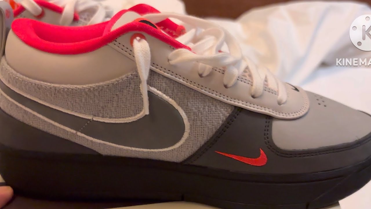 Nike Book 1 | Wolf Grey Infra Red | Hong Kong Sneaker Street | Unboxing | Shot on Iphone 16 Plus