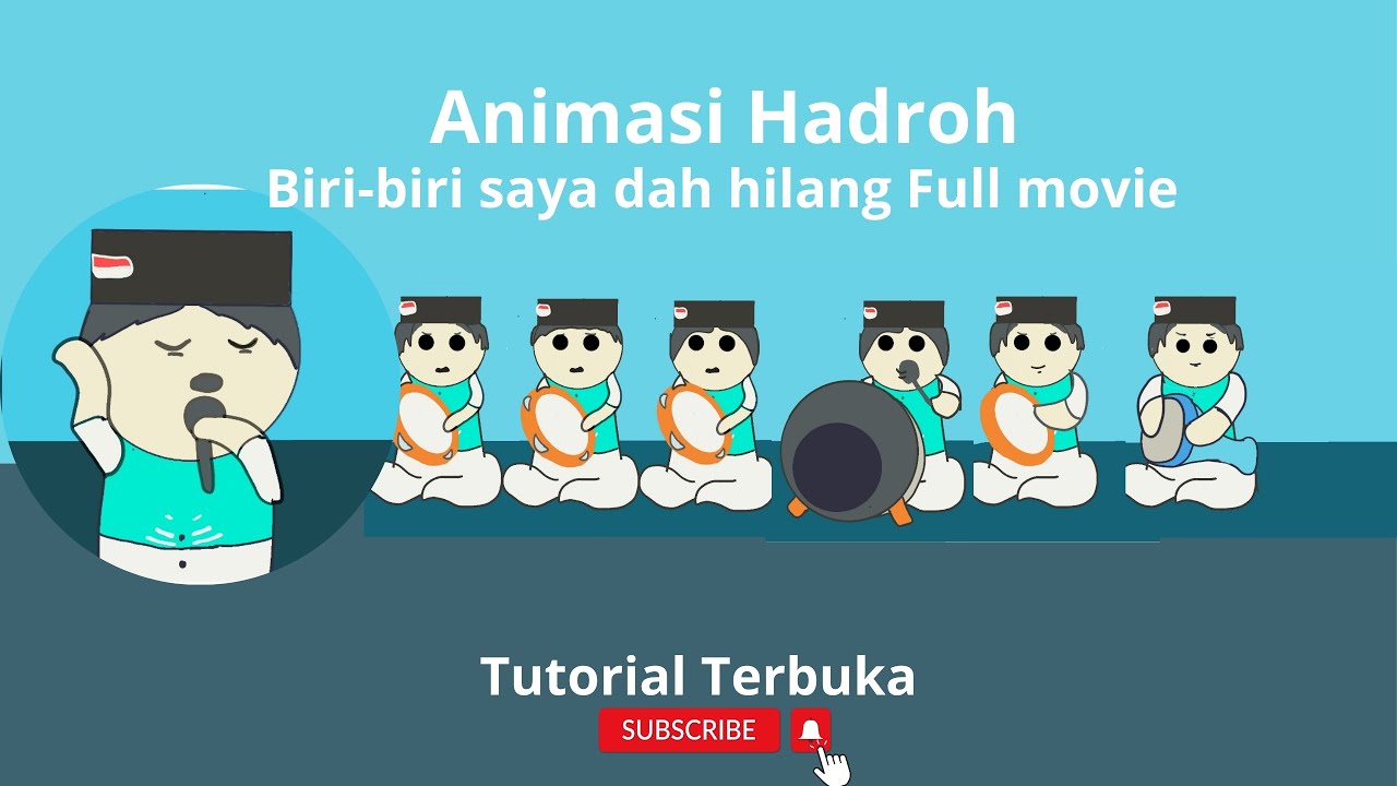 Biri biri saya dah hilang versi animasi - Animasi Hadroh