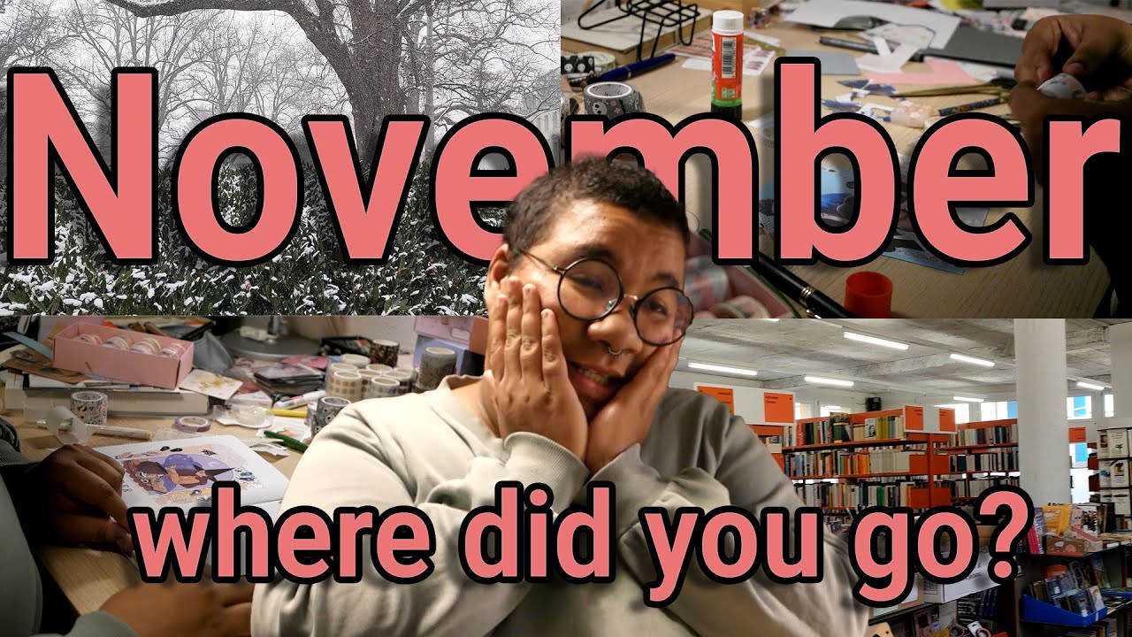 V(ee)LOG #2 | Book thrifting, ATINY friendships, Reading Journal and THE FIRST SNOW!? 📚