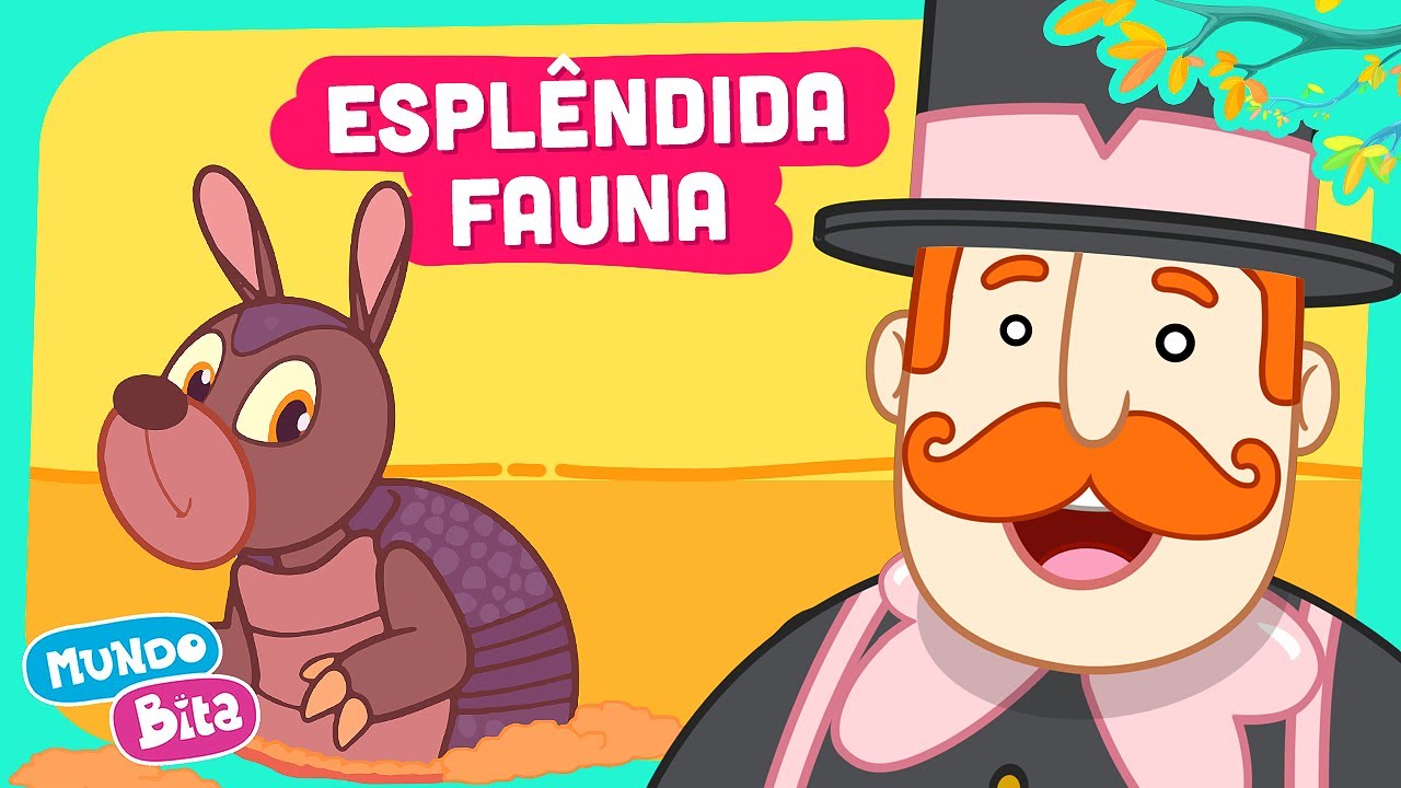 Mundo Bita - Esplêndida Fauna ft. Jr Black [clipe infantil]