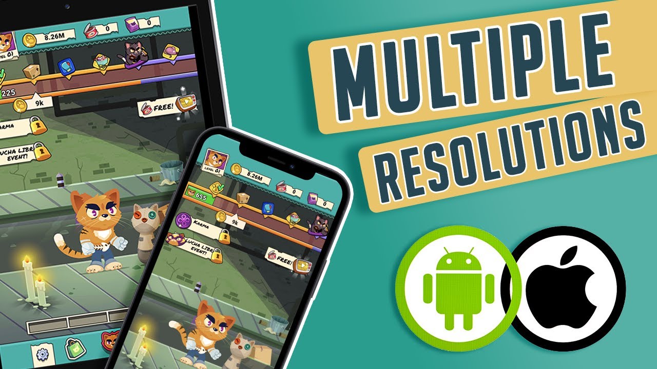 Unity Scalable UI Tutorial - Create UI For Any Resolution | Scalable Canvas Settings in Unity