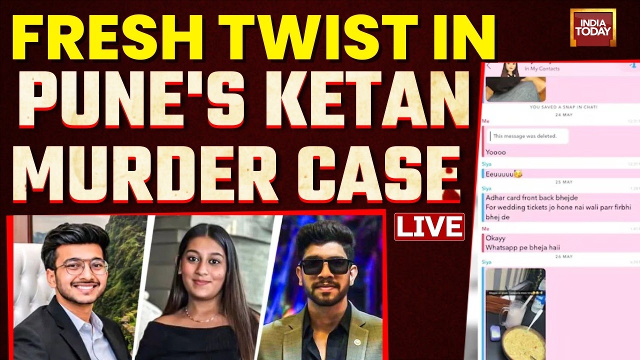 LIVE: Pune's Ketan Murder Case, Siya's Father Breaks Silence On Shocking Gesture, Viral Snap Chat