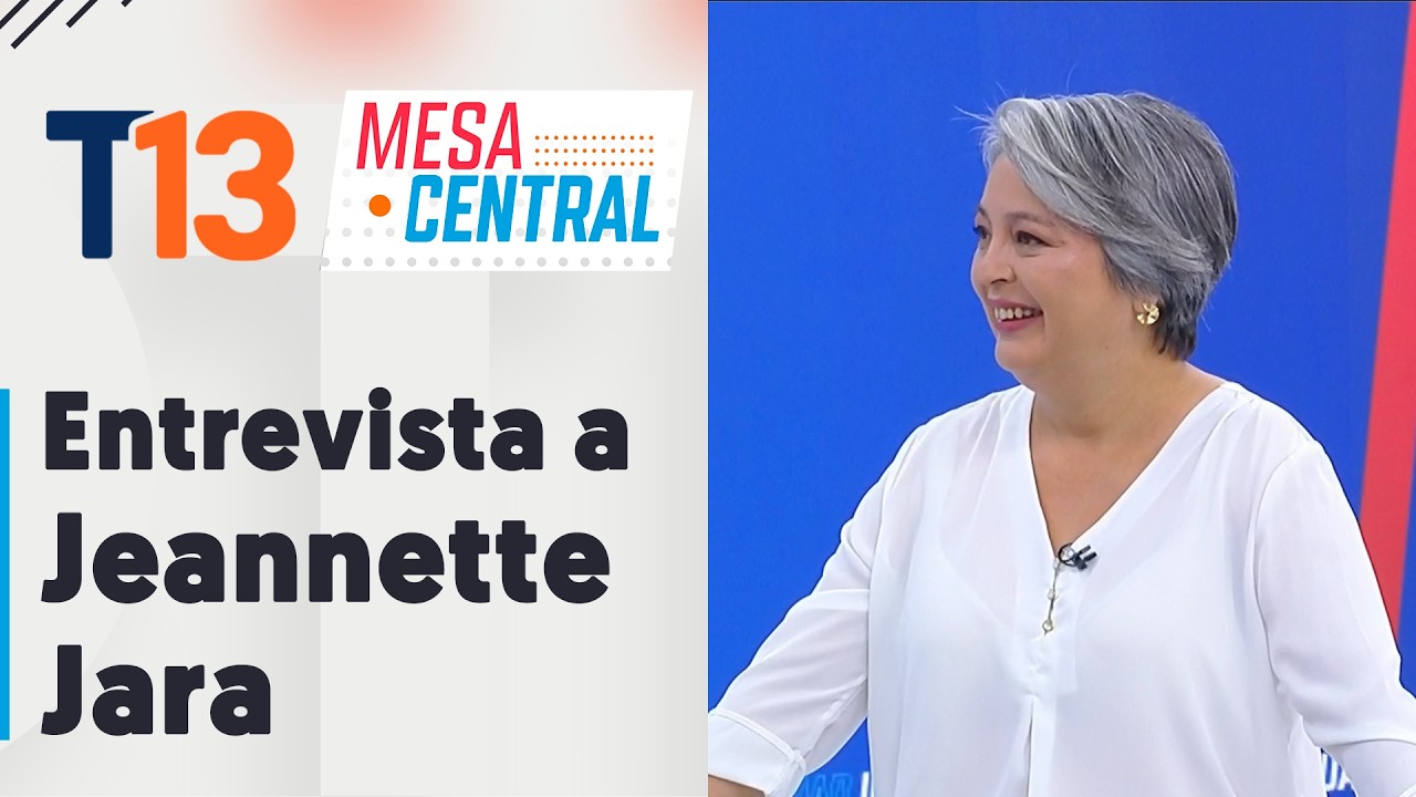 Entrevista a la ex candidata presidencial Jeannette Jara en Mesa Central