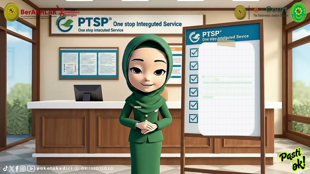 Video Tutorial Tata Cara Mengunggah Dokumen Sidang Secara Elektronik (e-Litigasi) PA Kota Kediri