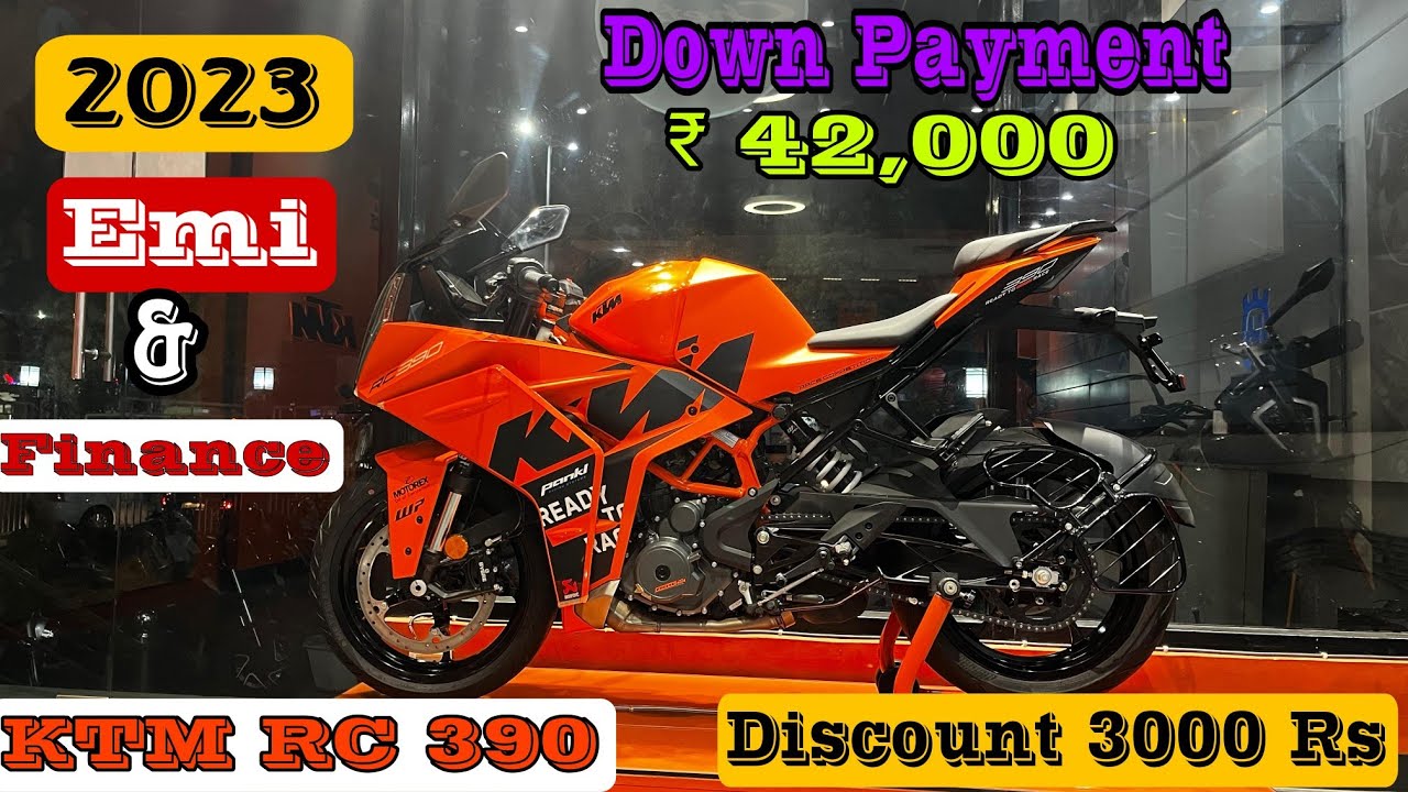 2023 Rc 390 EMI & Finance Details 🤔 | Monthly EMI? Low Downpayment? In Hindi | Offer| On Road Price