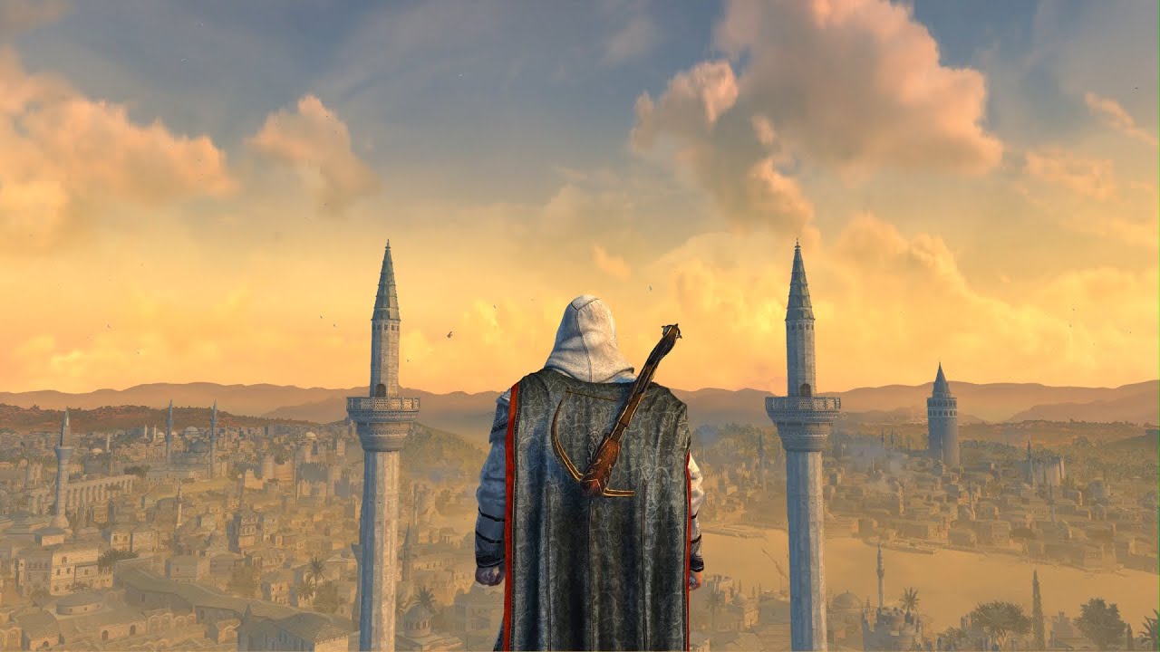 Assassin's Creed Revelations Altair Old Outfit Free Roam and Combat