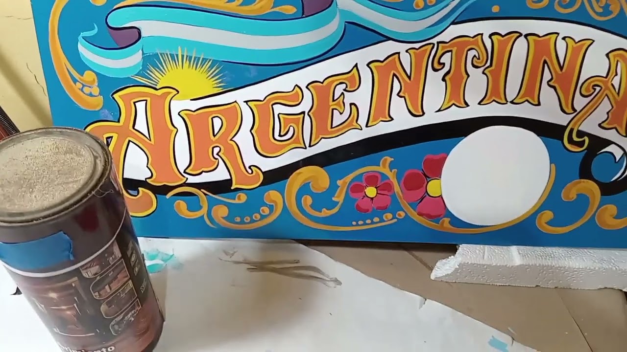 tutorial acabado final brillante en el filete porteño,  barnizado