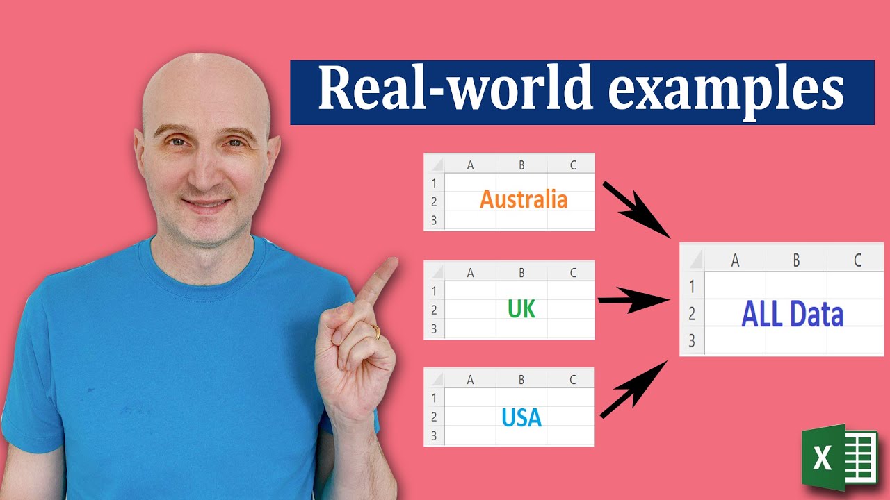 How to Combine Multiple Excel Files using VBA