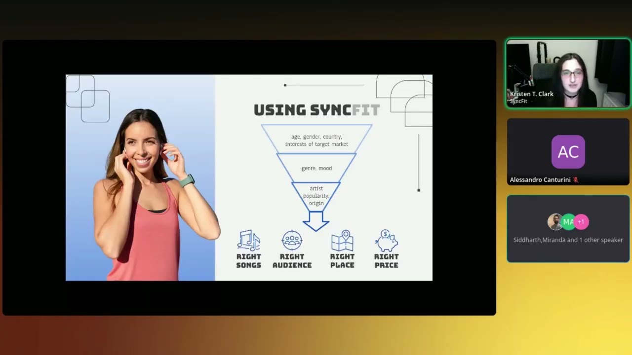 Measure of Music 2026 | Team #4: SyncFit [First Round Presentations]