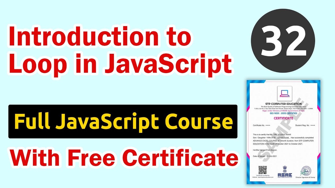 Introduction to Loop in JavaScript
