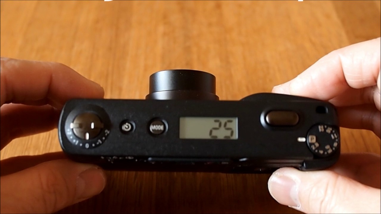 How to use RICOH GR1, GR1s, GR1v