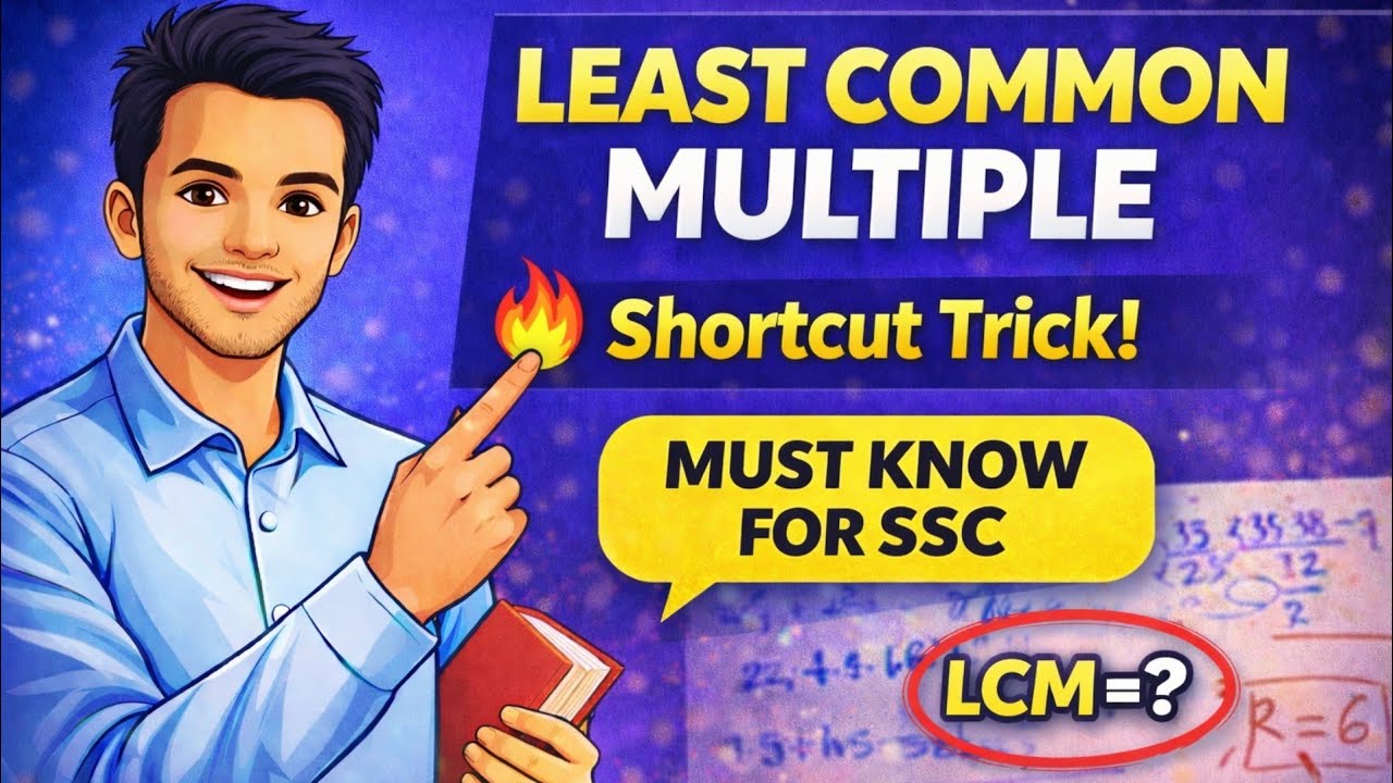Solving LCM PYQS (CGL CHSL MTS RRB NTPC) logically without pen & paper | AKASH SIR