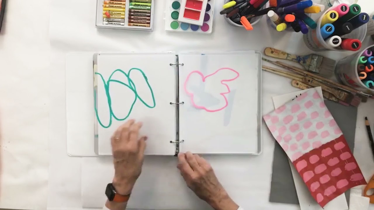 Making Art Books - Part 3 / Art with Adele