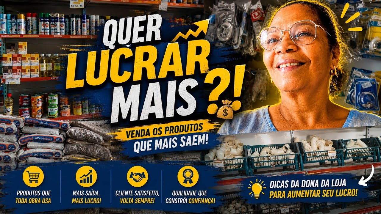 Quer Lucrar Mais? Veja os Materiais de Construção que Toda Loja Precisa Ter!