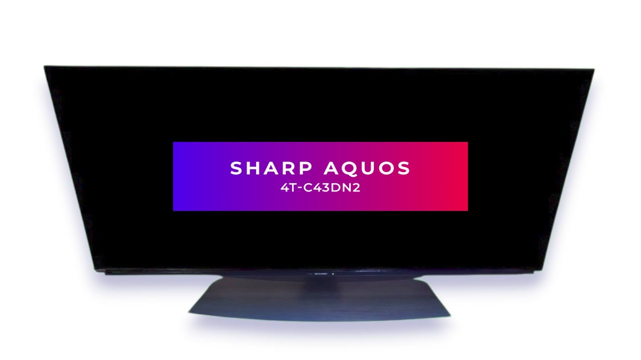 【SHARP】AQUOS 4T-C43DN2 43V型4K液晶テレビ