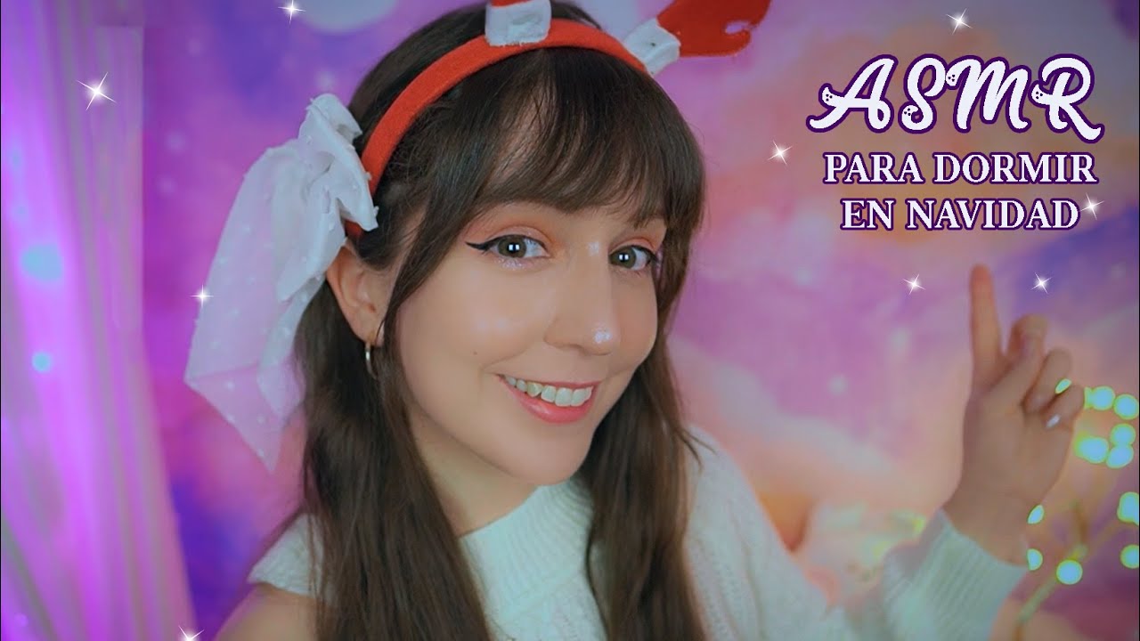 ⭐ASMR para DORMIR en NAVIDAD 🎄 [Sub] Atención Personal, Soft Spoken, 1 Hora de Asmr