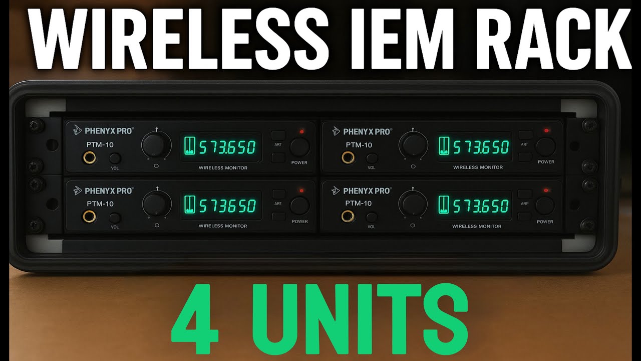 Как собрать 4-канальную беспроводную стойку для наушников (пошаговое руководство)