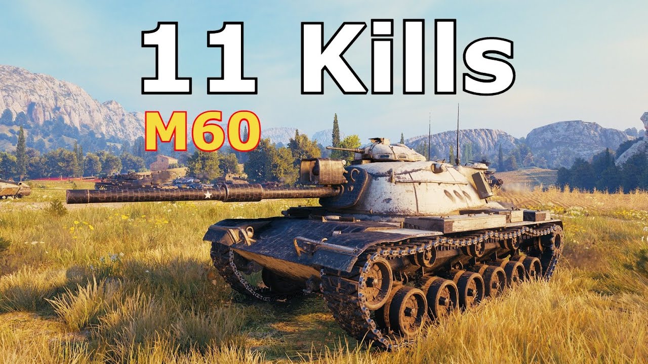 World of Tanks M60 - 11 Kills 8,4K Damage