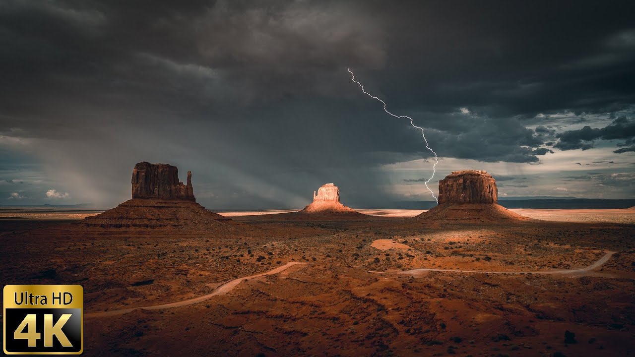 Красивые места с высоты птичьего полета в 4K