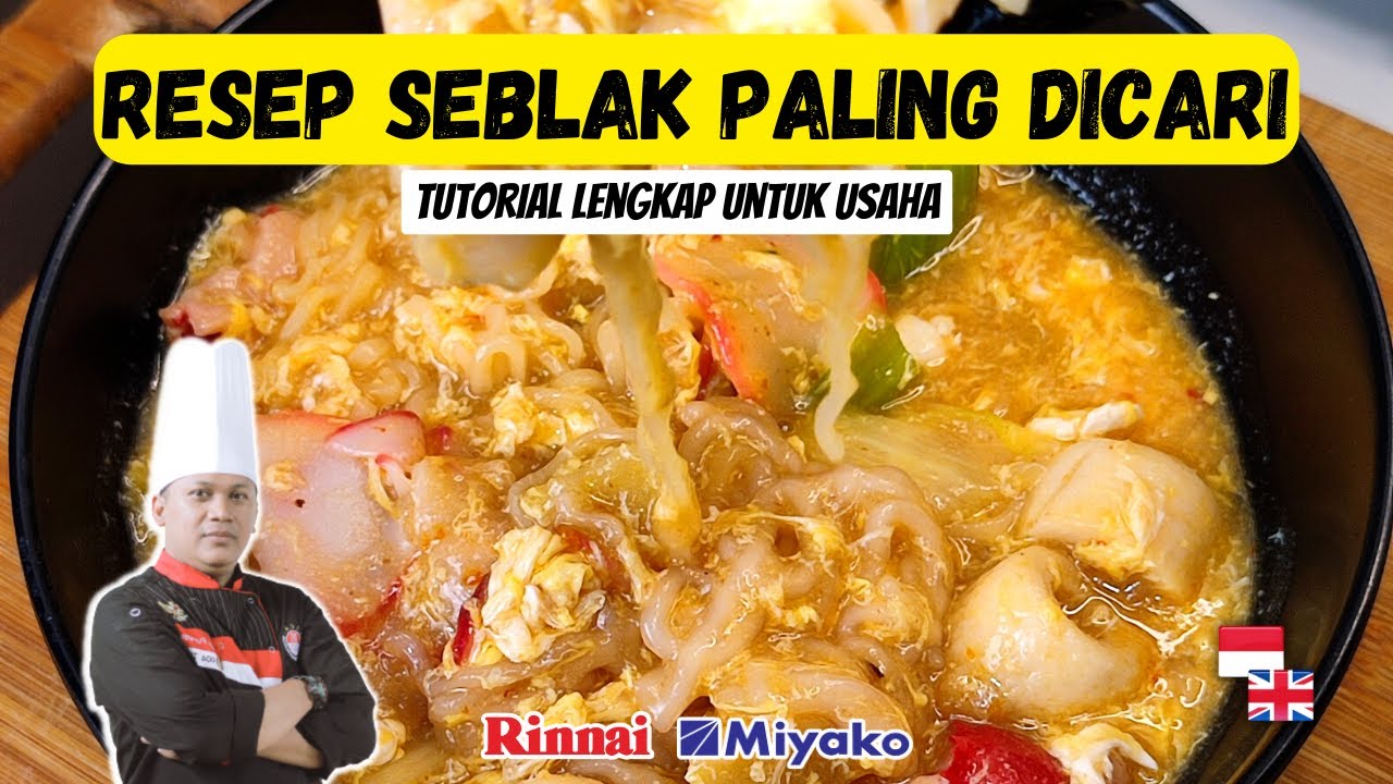 PALING DICARI ‼️ RESEP DAN CARA MUDAH MEMBUAT SEBLAK UNTUK USAHA