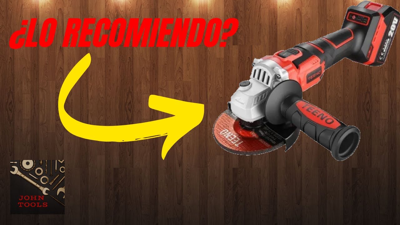 PROBAMOS EL NUEVO ESMERIL INALAMBRICO TEENO / VALE LA PENA?