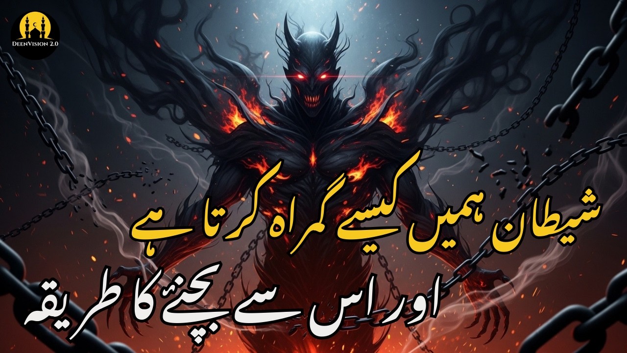 Shaitan Humy Kasy Ghumrah Kerta Hai | Shaitan Sy Bachny Ka Terika  | Islam Or Quran | DeenVision 2.0