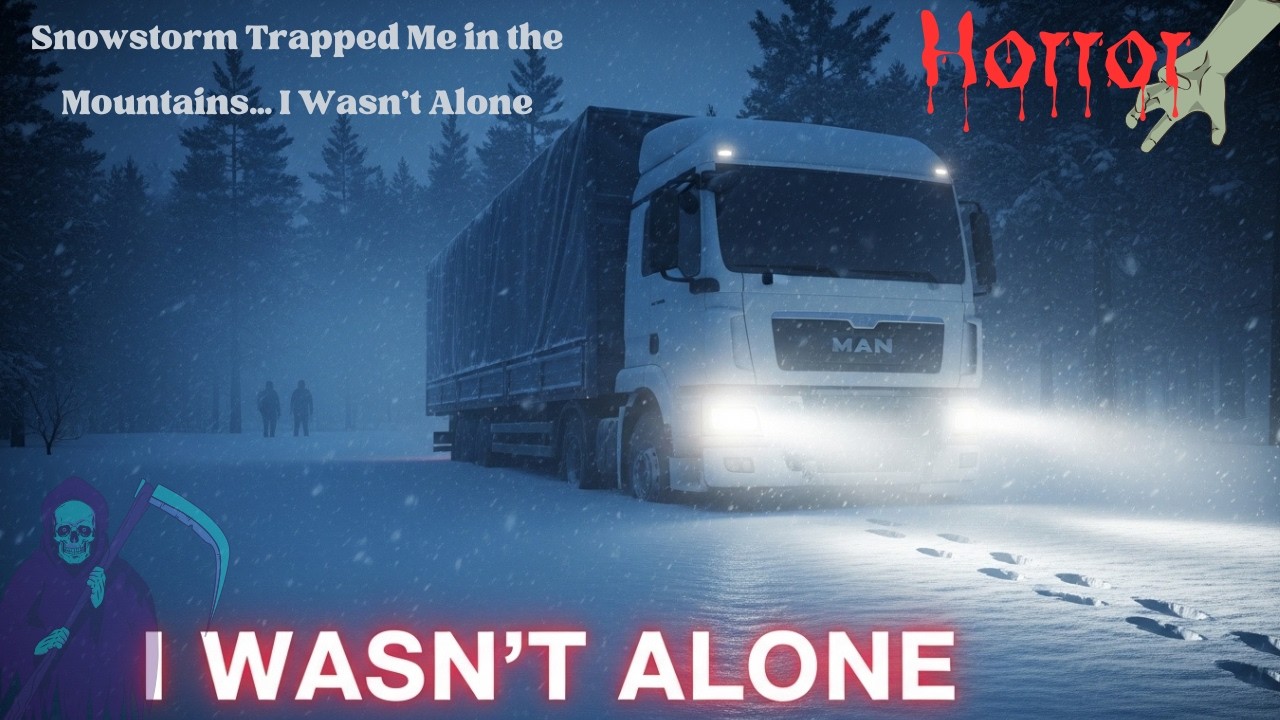 ❄️ Stranded at 2AM in the Snowy Mountains… Then I Heard Voices Outside My Truck | Mountain Horror