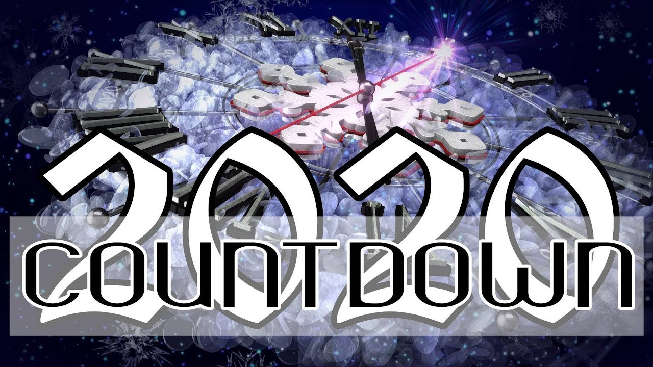 COUNTDOWN NEW YEAR 2020 - EPIC CRYSTAL WATCH - 4K