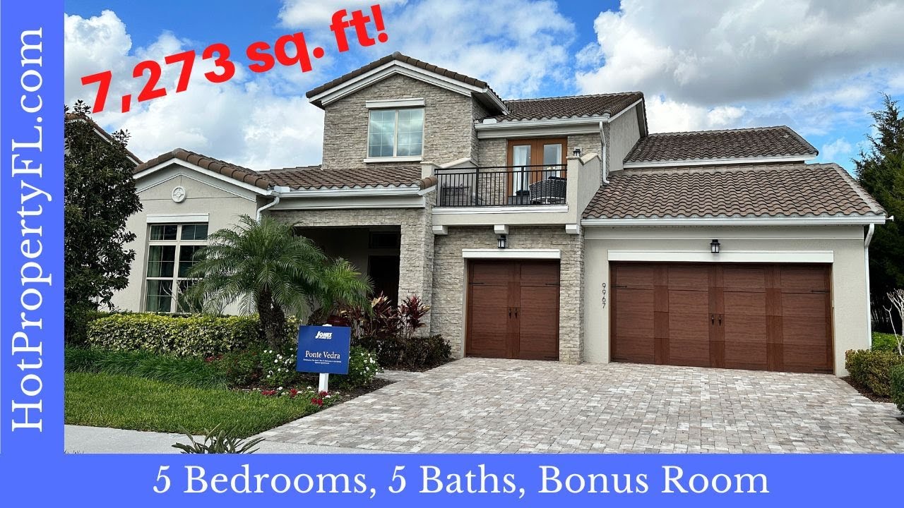 New Home Tour | Lake Nona / Orlando, FL | Golf Course Community | Eagle Creek / Jones Homes