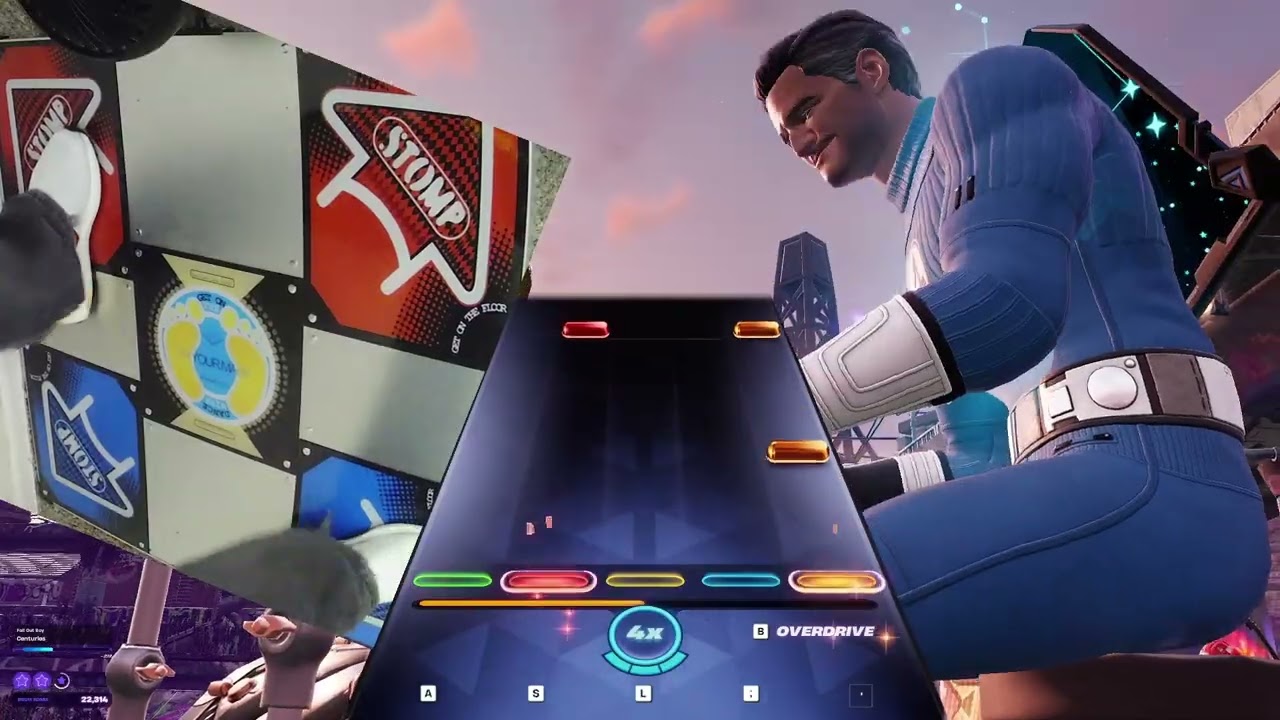 Pump It Up Fortnite Festival Expert: Centuries Fall Out Boy Drum