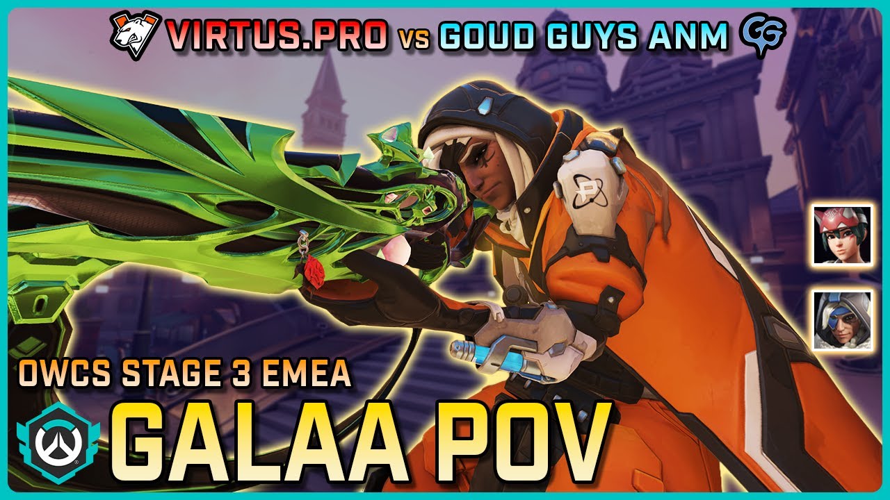 [ Galaa ] AMAZING Ana | Virtus.Pro vs GoudGuys ANM | OWCS EMEA Stage 3