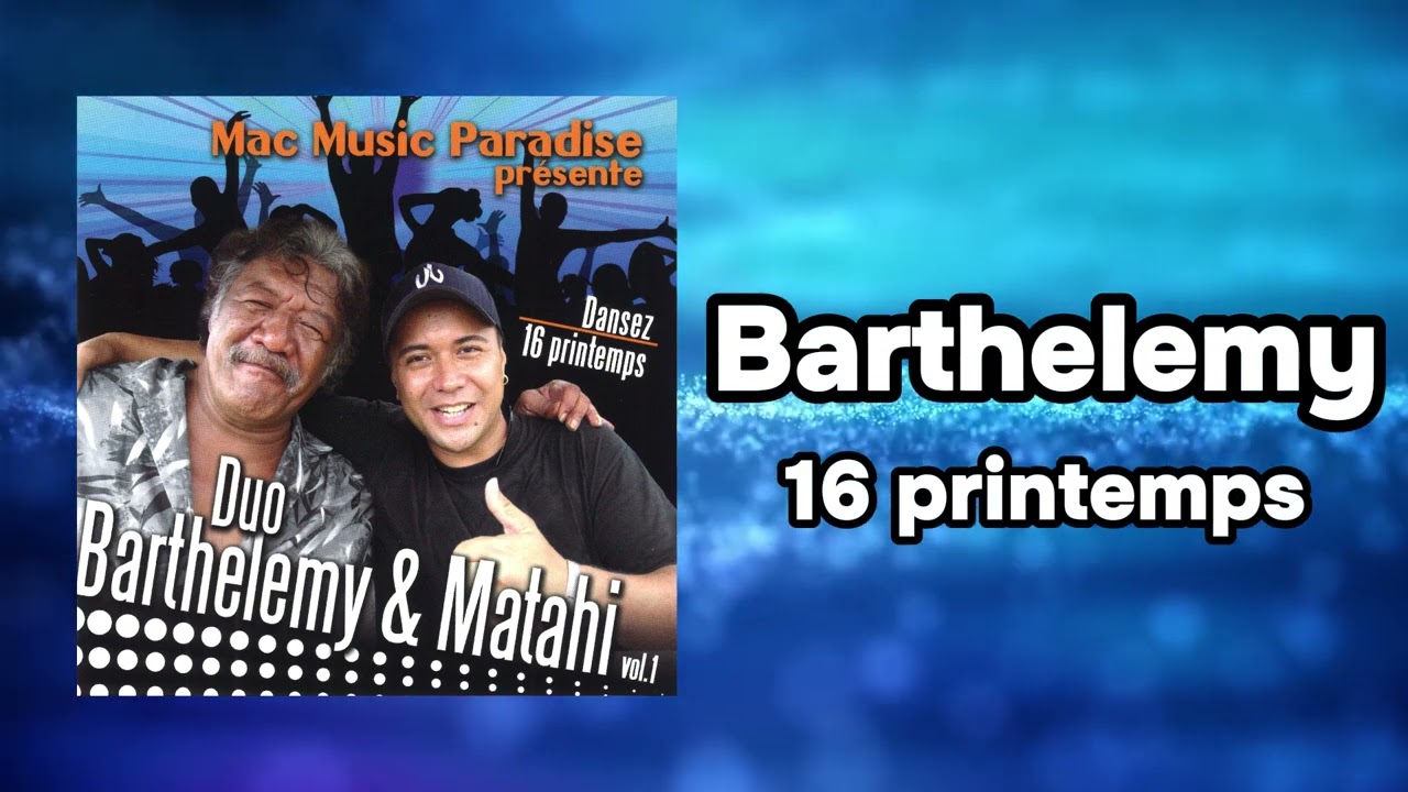 Barthélémy & Matahi - 16 Printemps (Official Visualizer)
