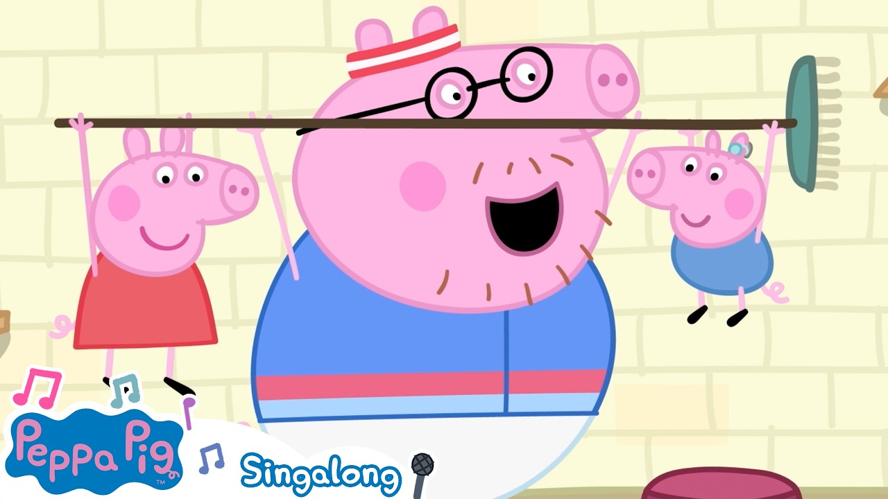 🎶 Daddy Pig's Motivation Mix with Lyrics 💫 NEW! Healthy Habits & Kids Songs 💕 Peppa Pig Songs