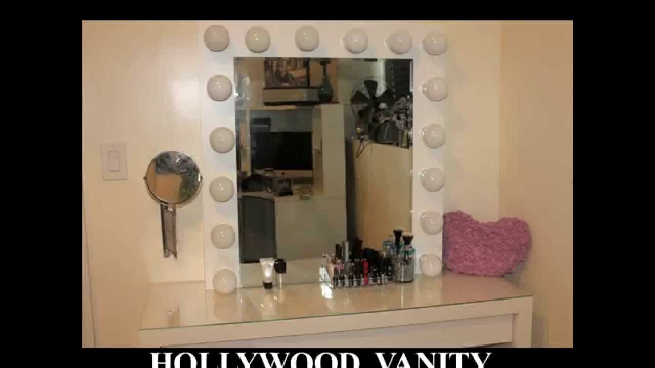 DIY Hollywood Girl Inspired Vanity Mirror