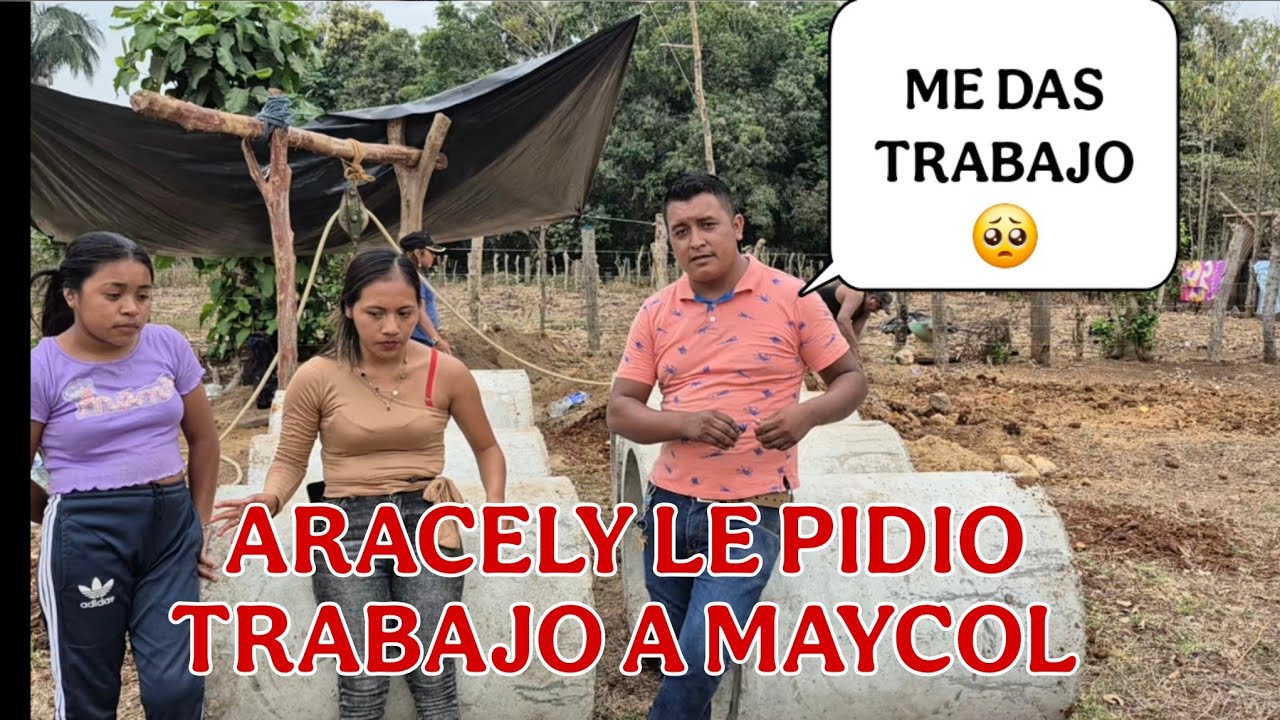 MAYCOL por primera vez conoce el terreno de TITI y ARACELY