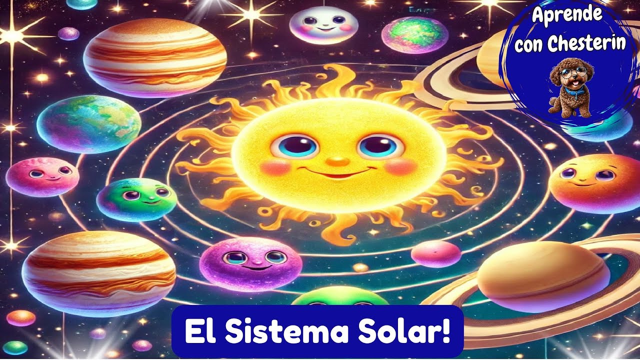 🪐 Descubre el Sistema Solar con Chesterin 🌌 ¡Aventura en el Espacio!