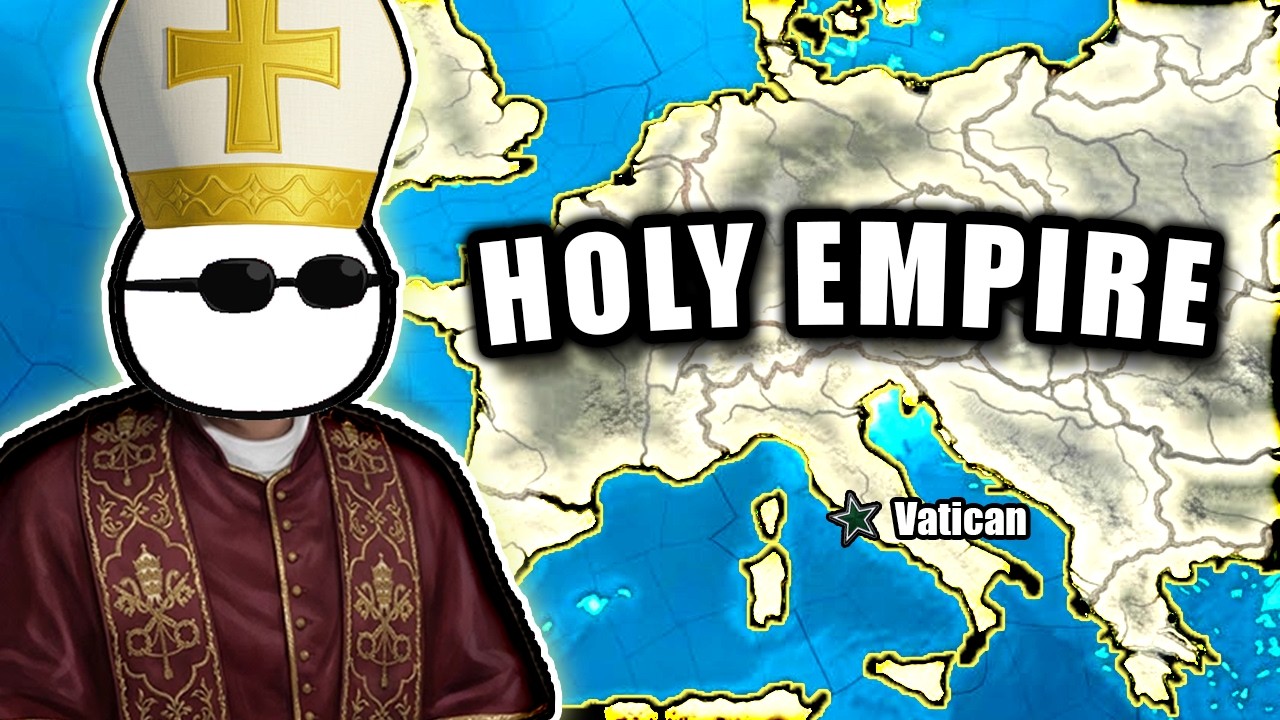 I Created the Holy Vatican Empire in Hoi4! (vatican Mod)
