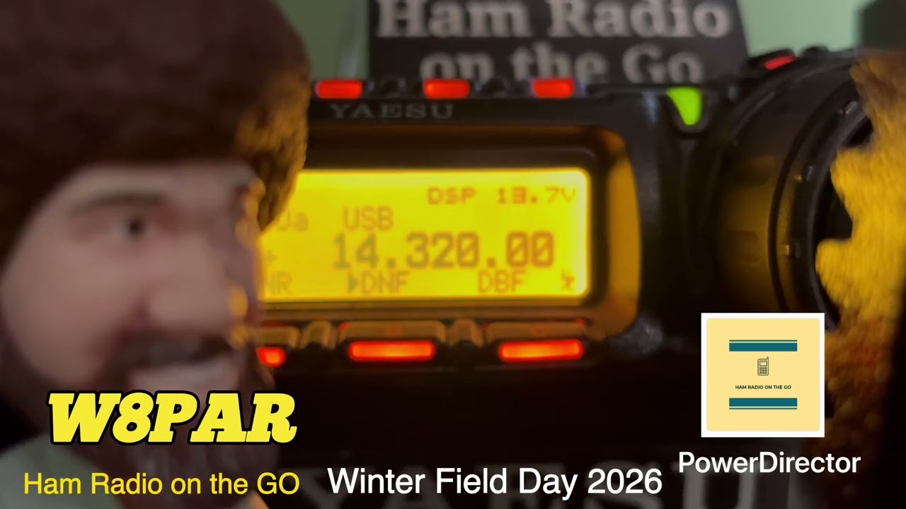Зимний полевой день 2026. Полный отчет. #wfd #arrl #hamradio #hf #hfradio #yaesu #prepper