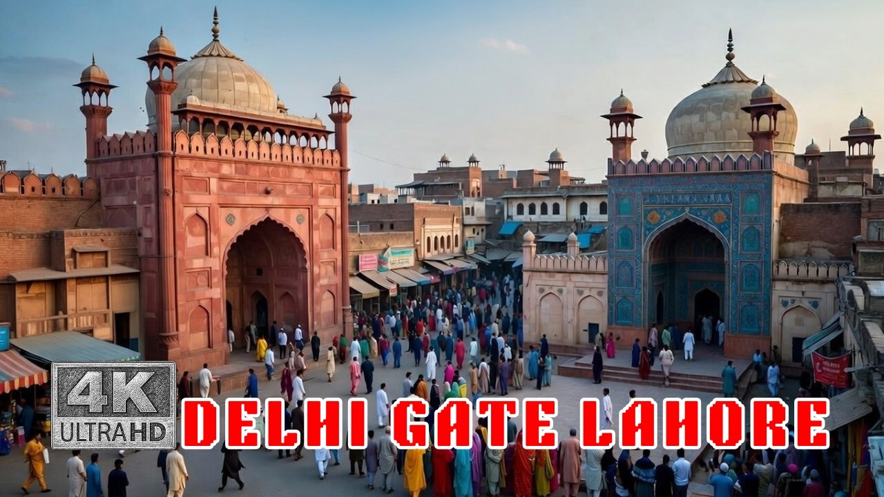 Delhi Gate & Wazir Khan Mosque Lahore | Old Bazaars Walking Tour | Historic Walled City