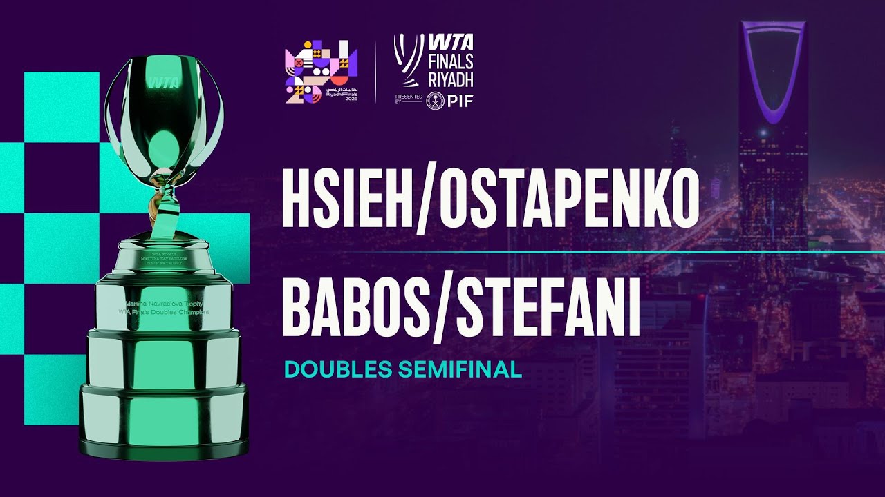 Бабош/Стефани против Се/Остапенко | Финал WTA, полуфинал | Обзор матча WTA