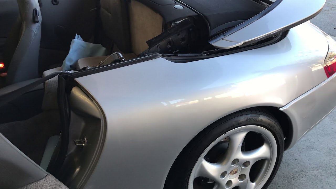 Porsche 911 Water Intrusion