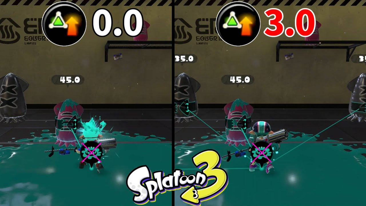 「サブ性能アップ」のギア効果を比較してみた【スプラトゥーン3】