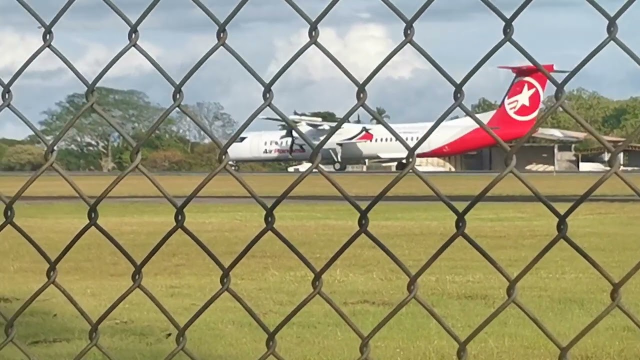 salida de Dash 8-400 Air Panamá 