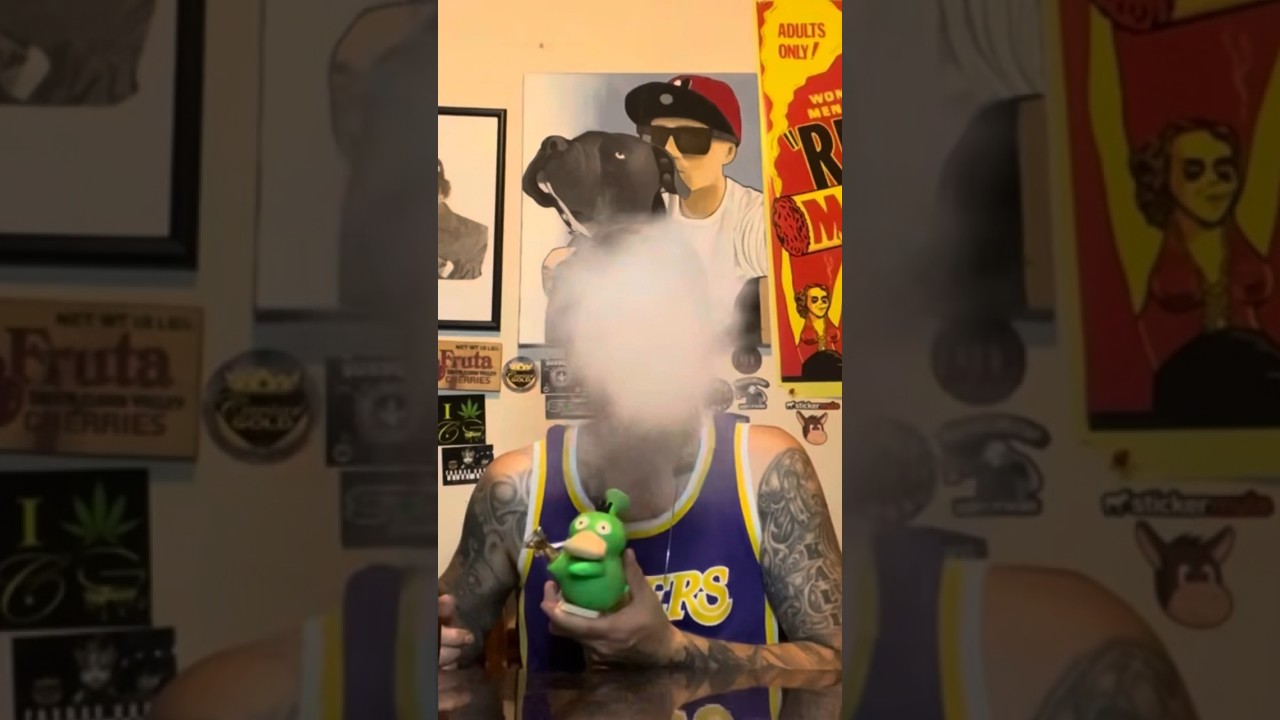 This Pok&eacute;mon Got Me High #california #420 #vibes #pokemon #duck #mood #tiktok #smoke #legal #fun