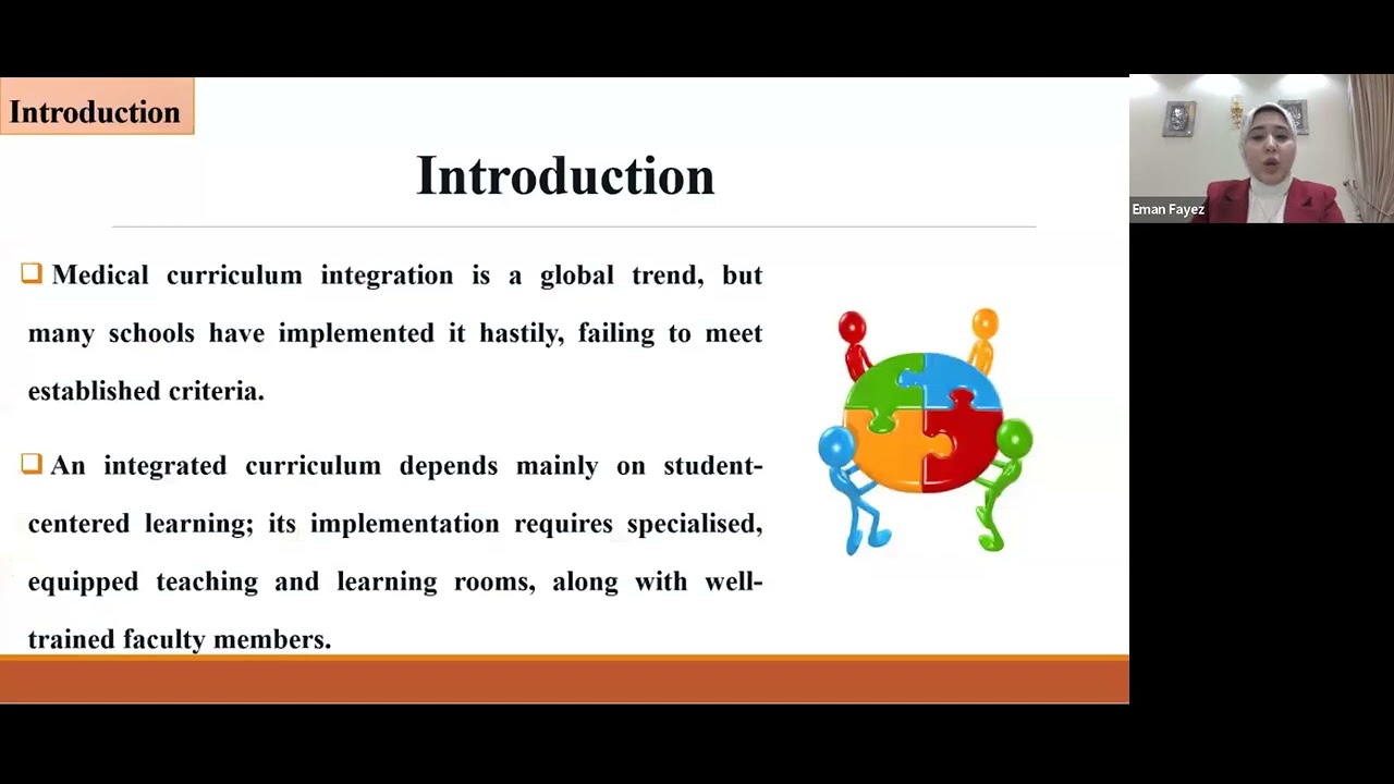 Bridging the Gap Evolving from tradition to integration in medical education 2nd session